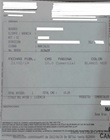Recibo de publicación en prensa